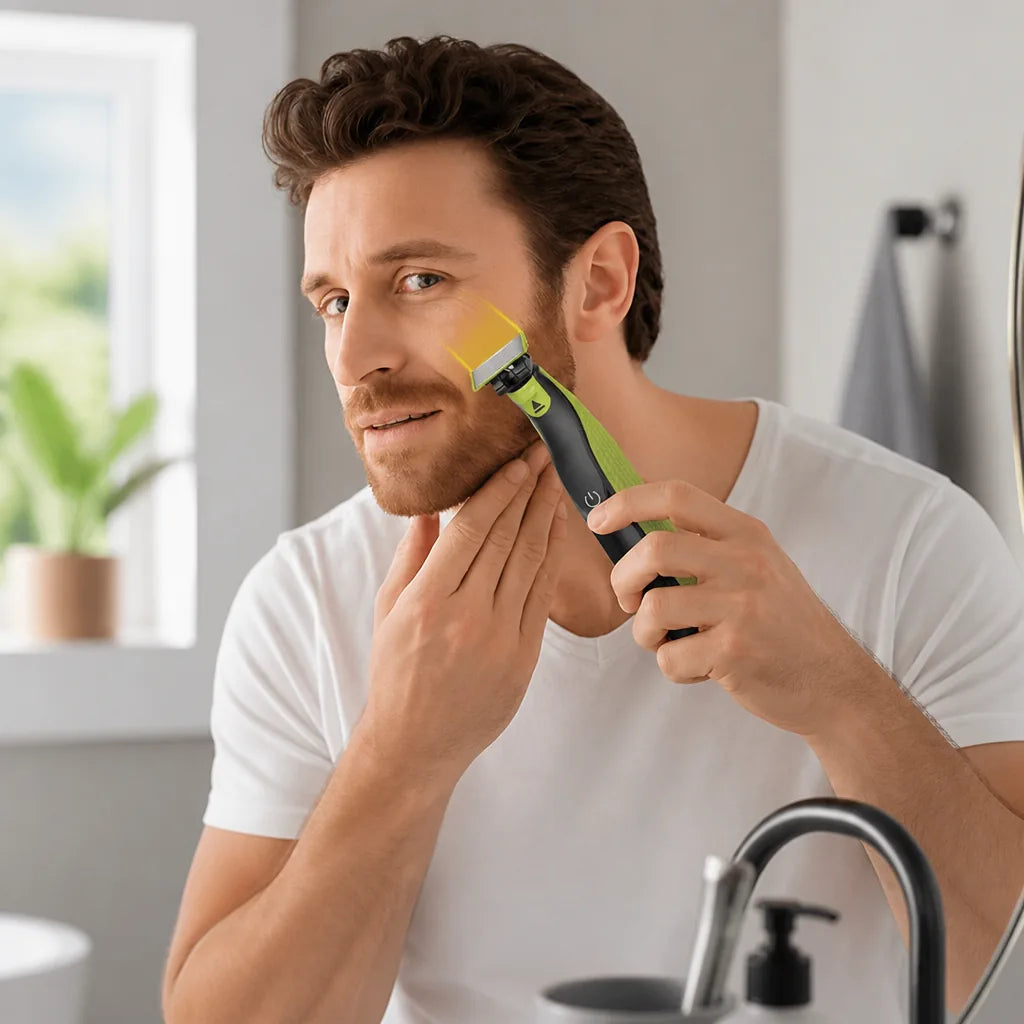 Grooming Trimmer 360° Flexible Blade USB Rechargeable