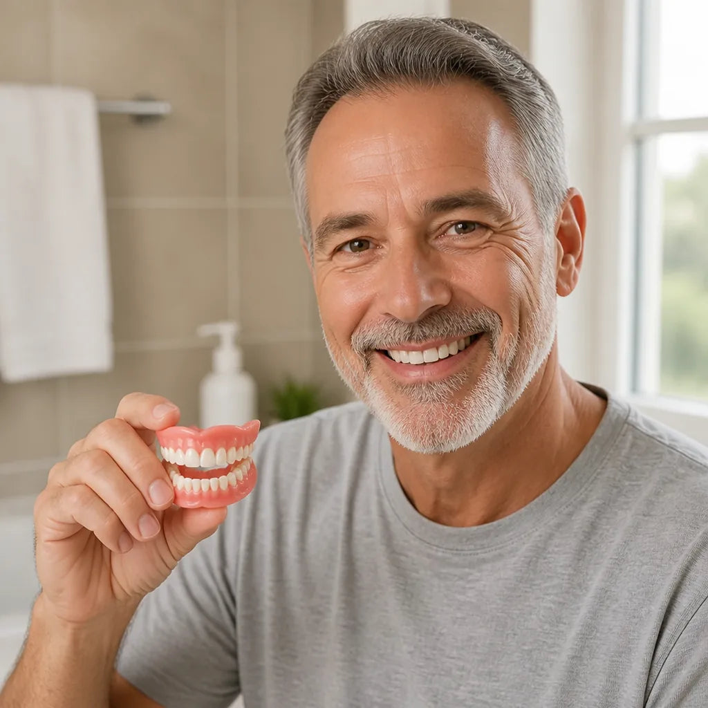 Full Dentures Secure Suction Custom Fit