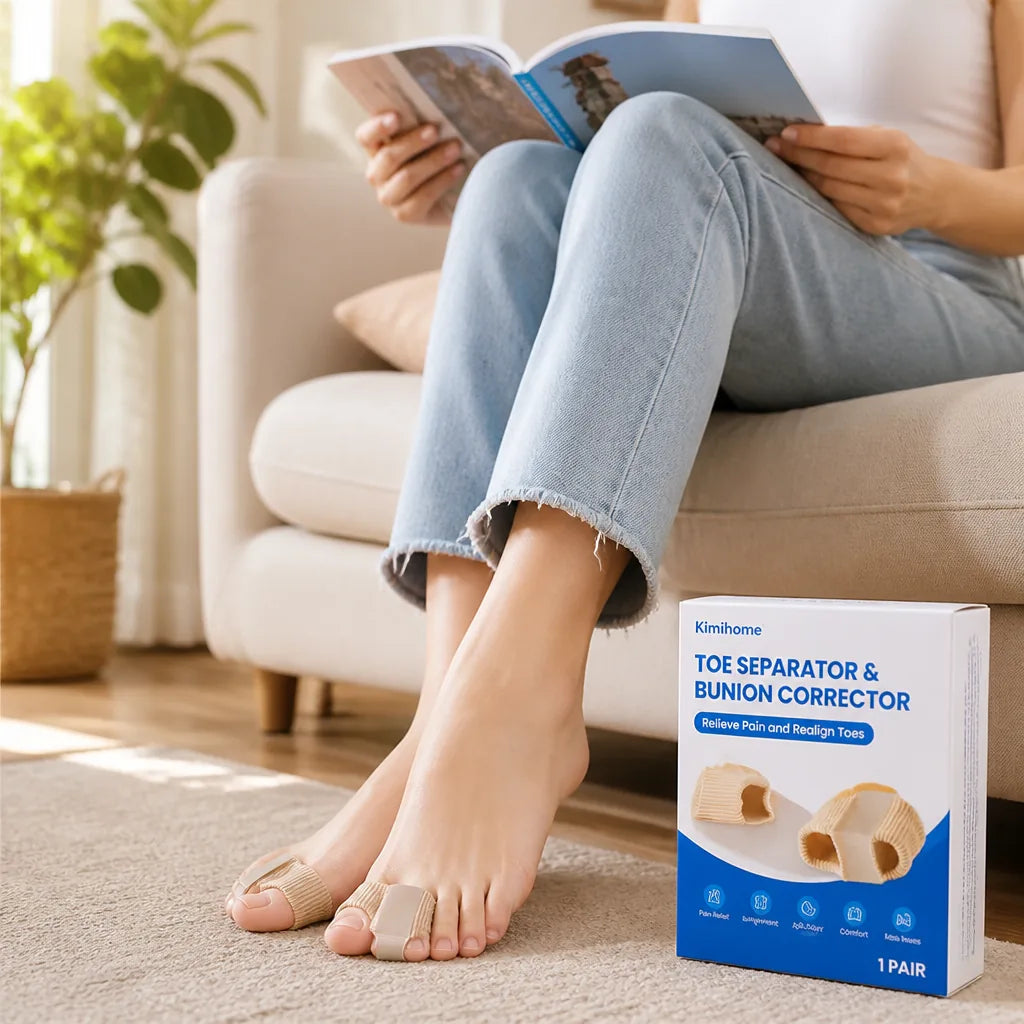 Bunion Corrector Low-Profile Toe Separator All-Day Comfort