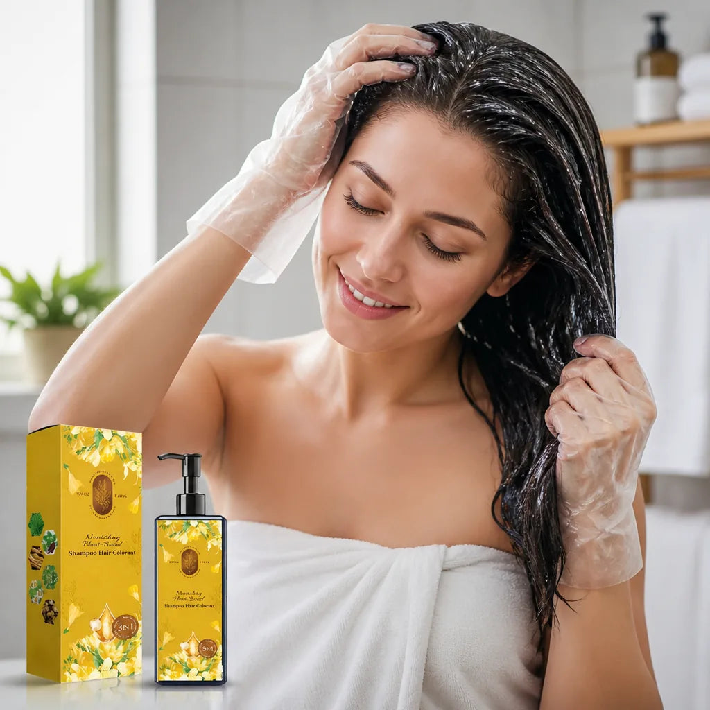 Hair Color Plant-Based 3-in-1 Nourishing & Damage-Free