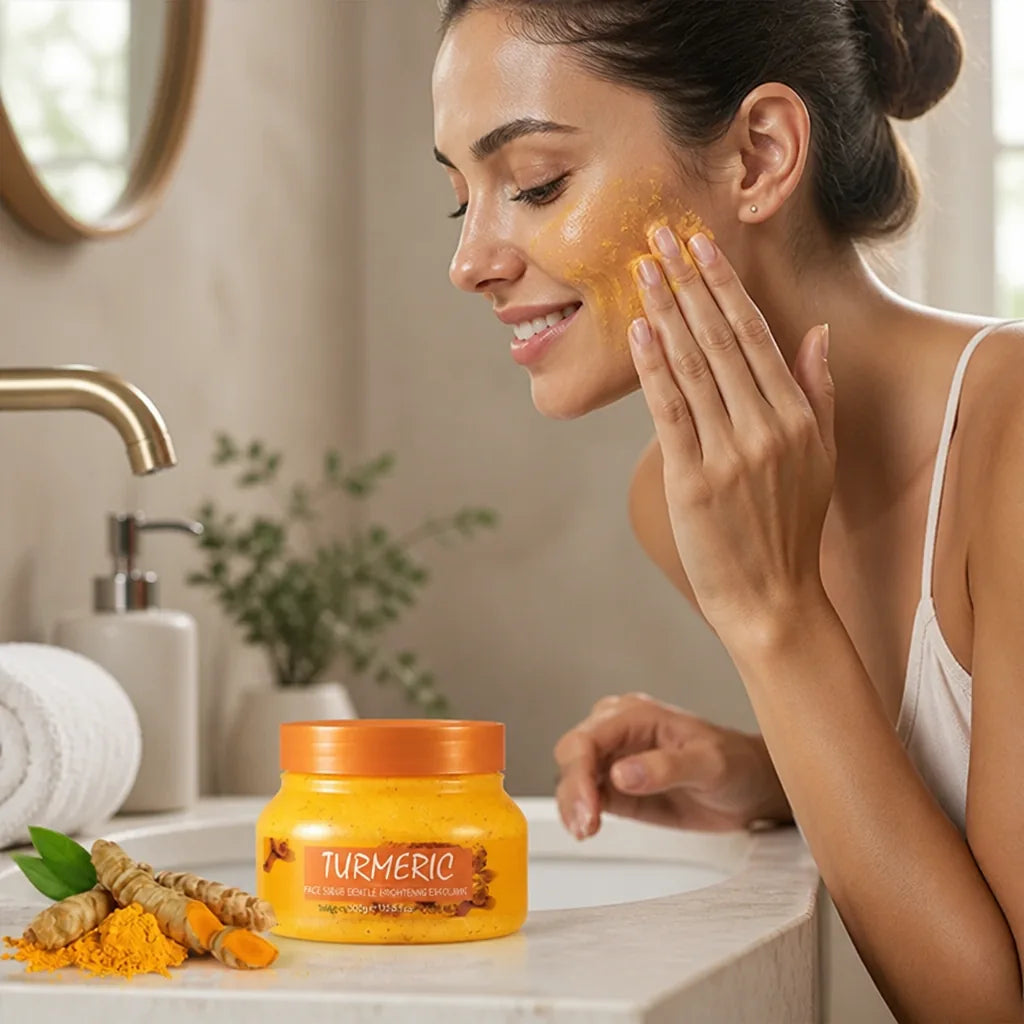 Face Scrub Gentle Brightening Exfoliant Arbutin & Vitamin C