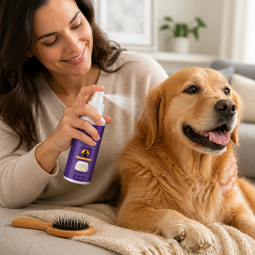 Pet Detangling Spray Knot Release Nourishing Leave-In
