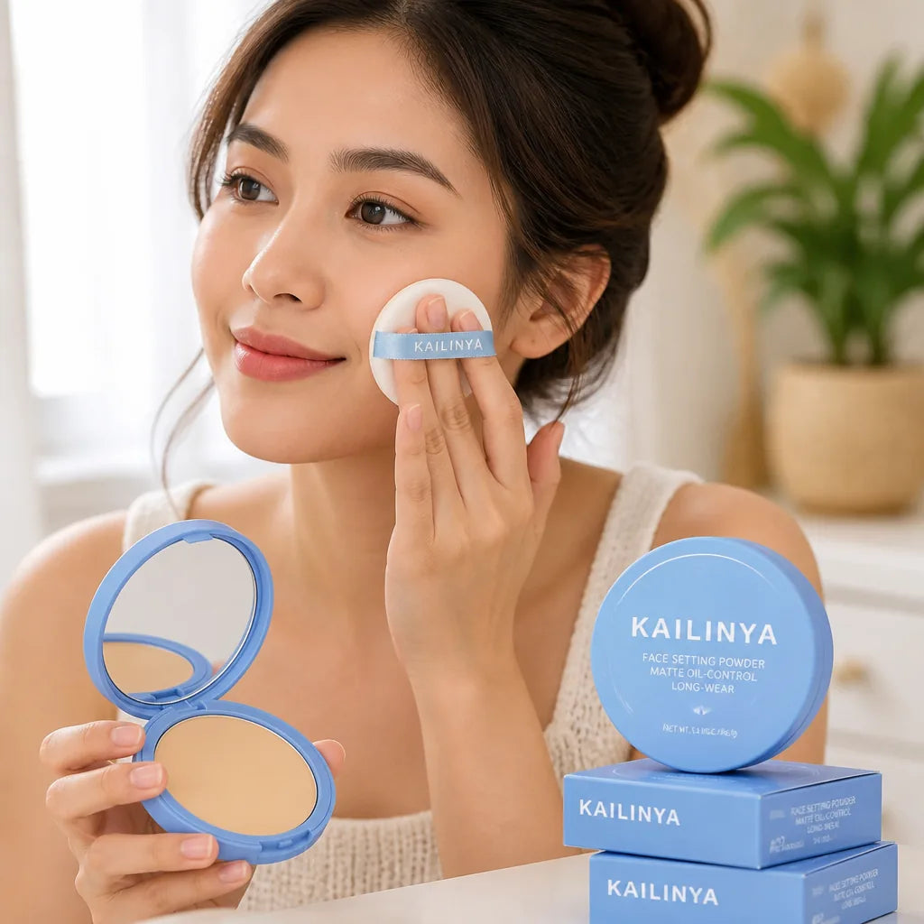 Face Setting Powder Matte Oil-Control Long-Wear