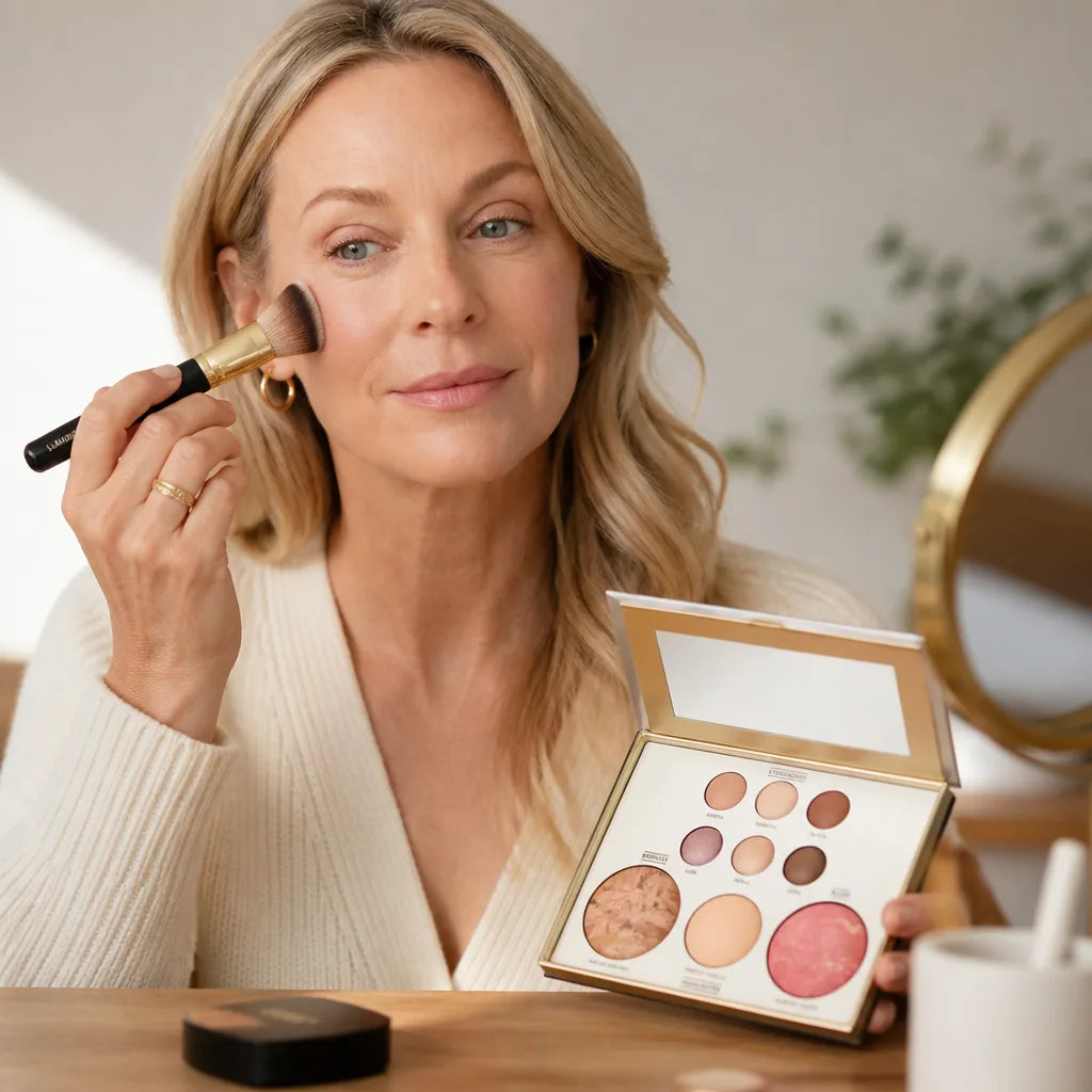 Baked Makeup Palette Mineral 12-Hour Wear