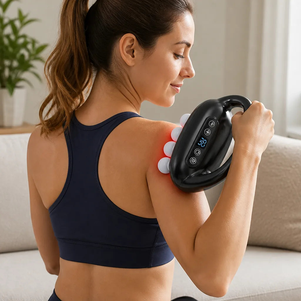 Massage Gun Deep Stroke 16 Interchangeable Heads
