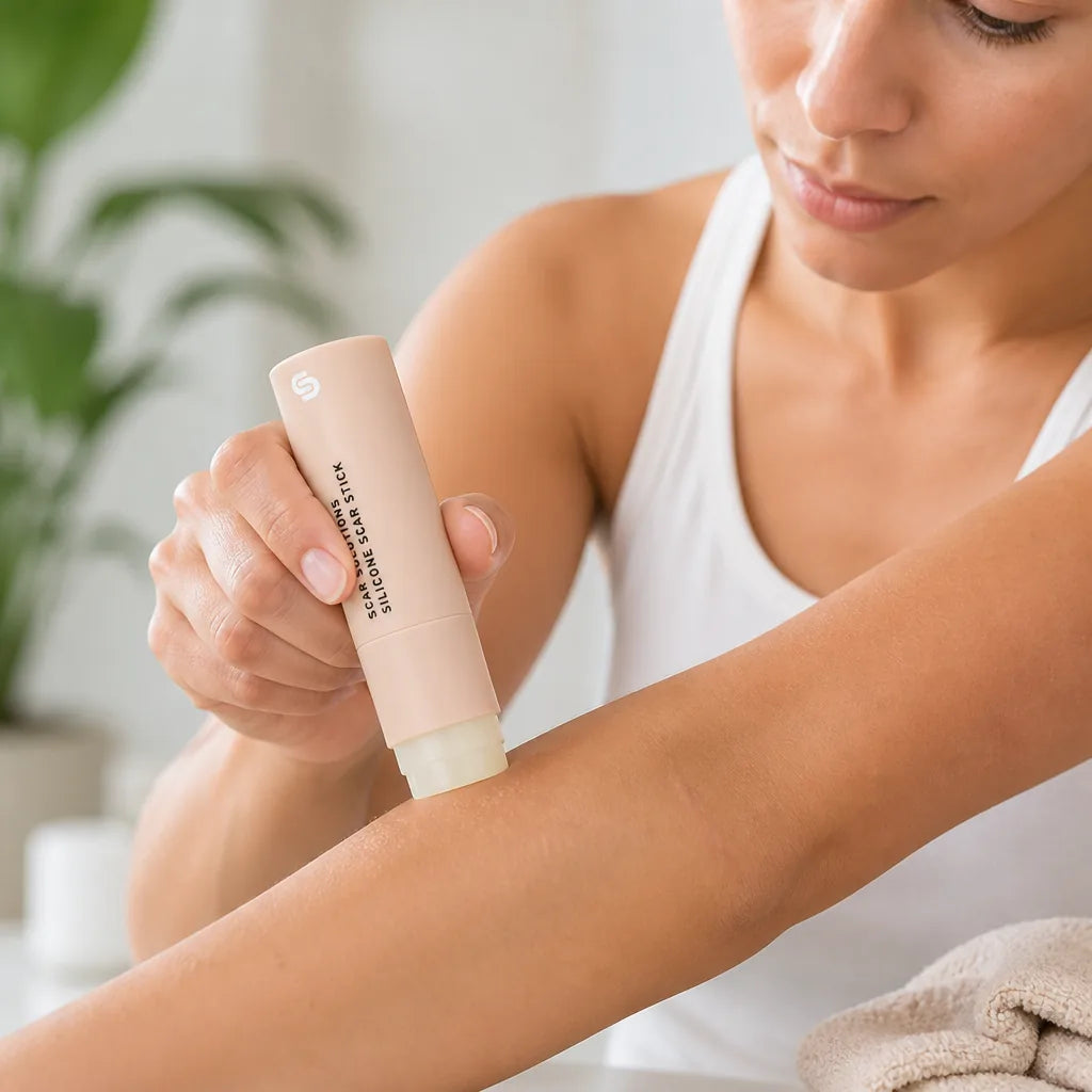 Scar & Stretch Mark Stick Silicone Barrier Twist Up