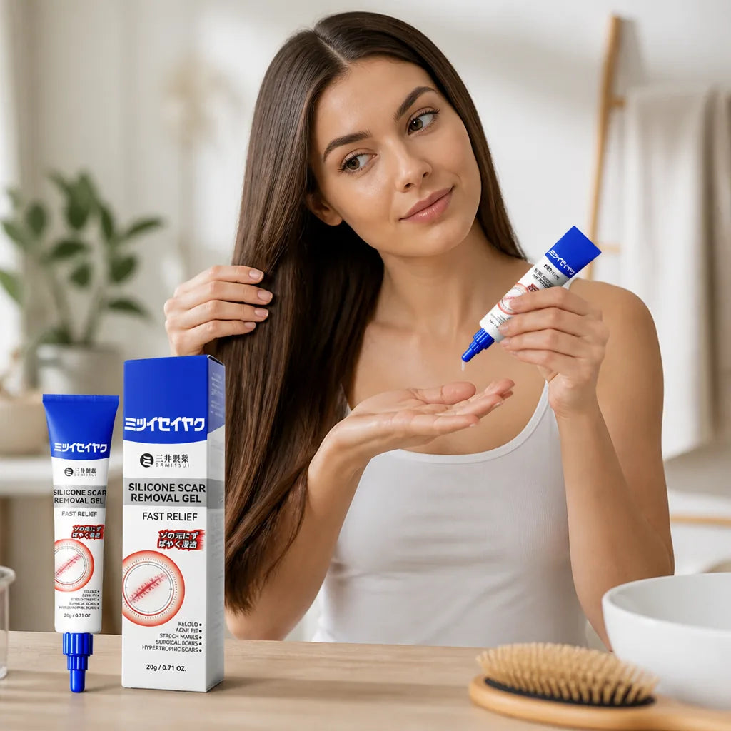 Hair Smoothing Gel Frizz Control Lightweight & Non-Greasy