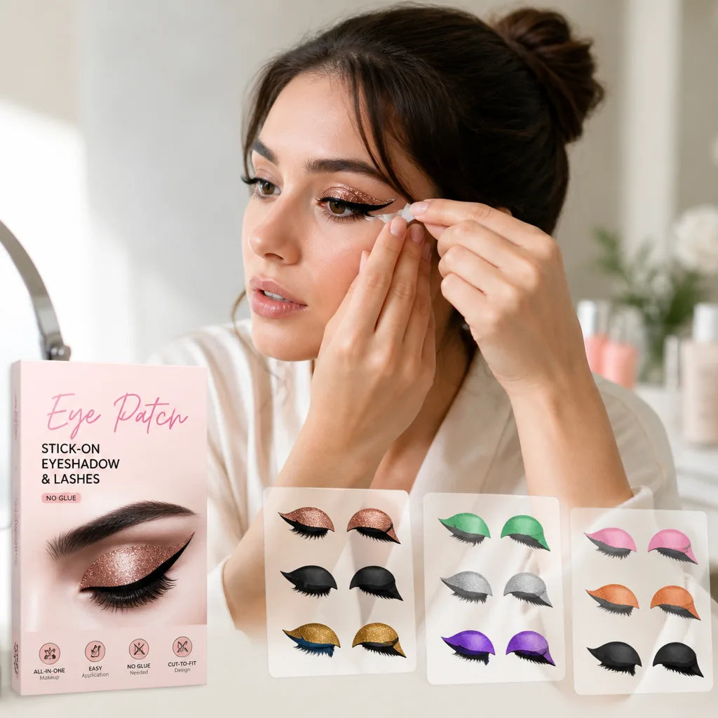 Eye Patch Stick-On Eyeshadow & Lashes No Glue