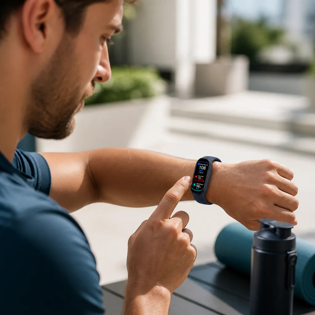 Smart Band Heart Rate & Activity Tracking