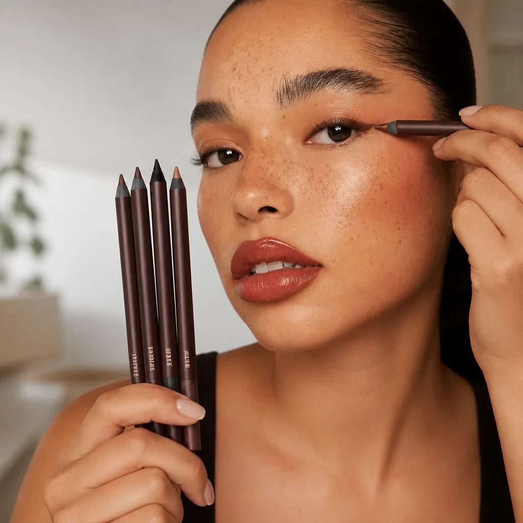Eyeliner Duo 24-Hour Waterproof Creamy Sharpenable Pencil