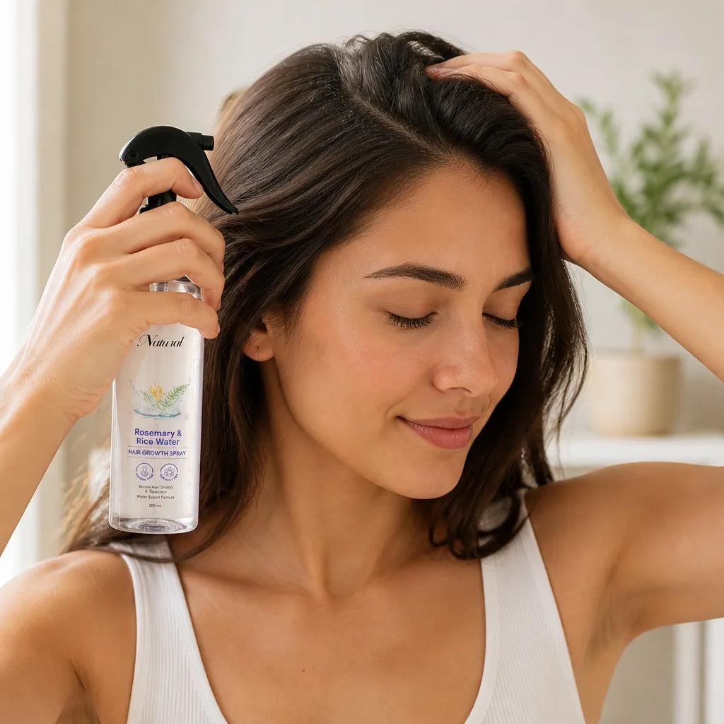 Hair & Scalp Mist Rosemary & Rice Water Non-Greasy