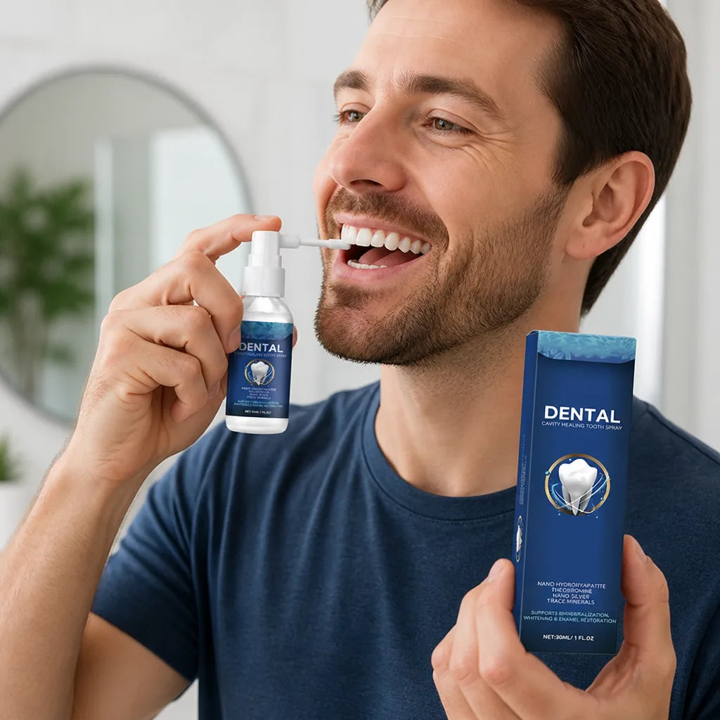 Tooth Enamel Repair Drops Nanohydroxyapatite Sensitivity Relief