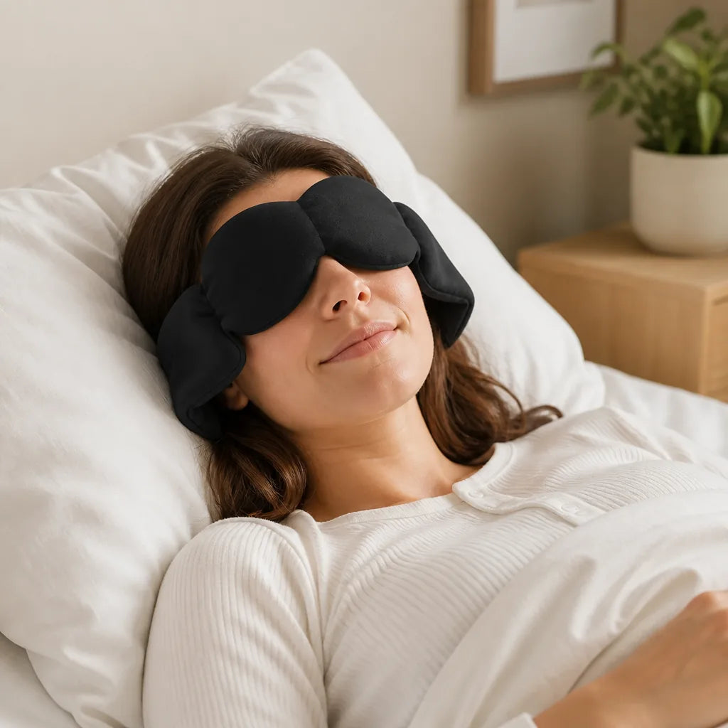 Weighted Sleep Mask Deep-Pressure Therapy 100% Blackout