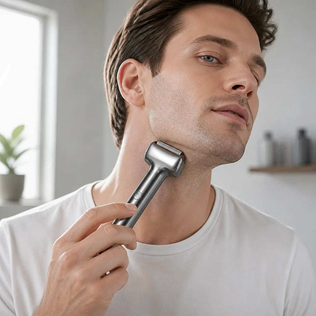 Electric Foil Shaver 360° Flexible Head & Protective Foil