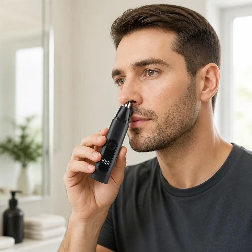 Nose Hair Trimmer Precision Rechargeable & Cordless
