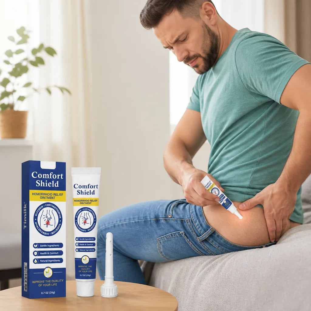 Hemorrhoid Ointment Cooling Soothing Hyaluronic Acid & Aloe