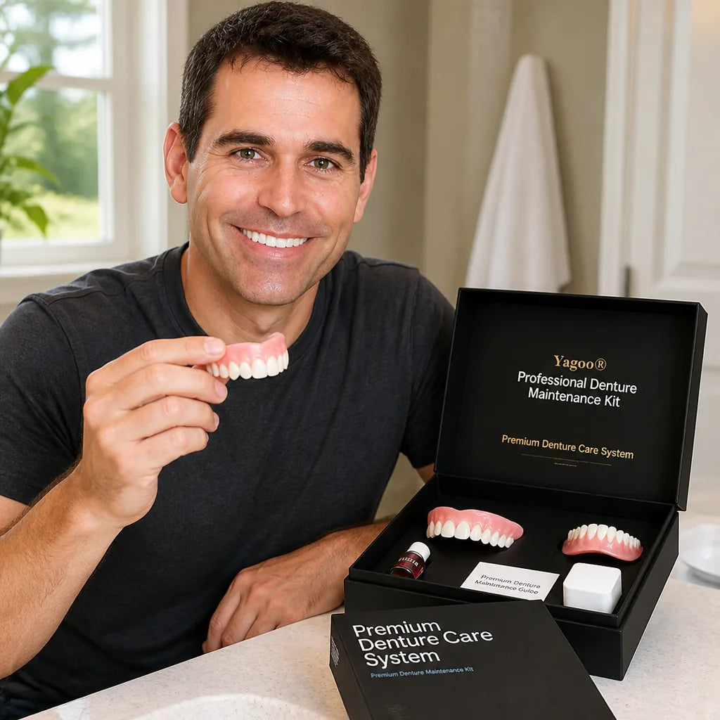 Dentures Custom-Mold Natural-Looking Comfortable Fit