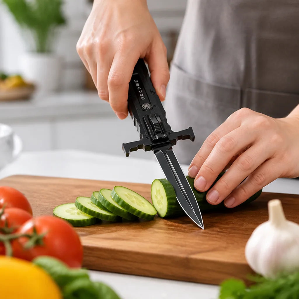 Chef Knife Razor-Sharp Stainless Steel Ergonomic Non-Slip Handle