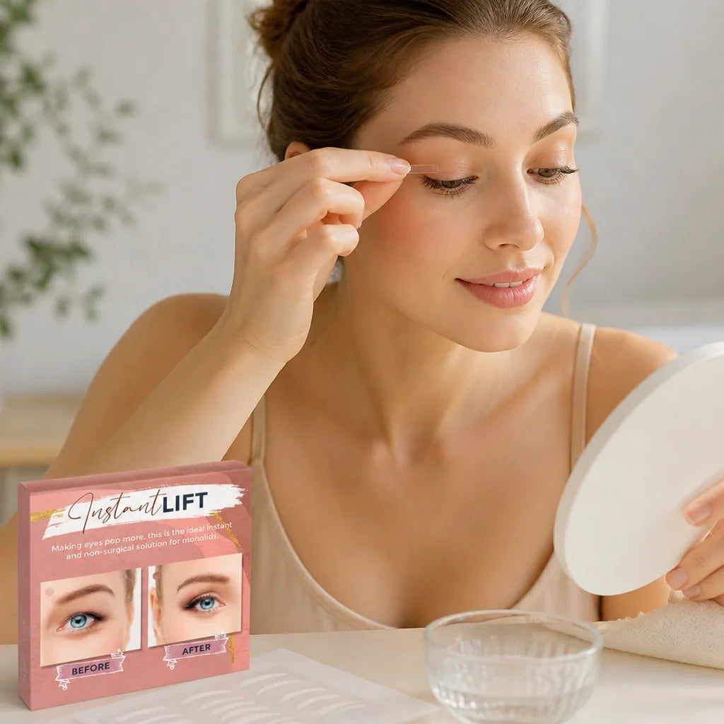 Eyelid Stickers Water-Activated Invisible Lace