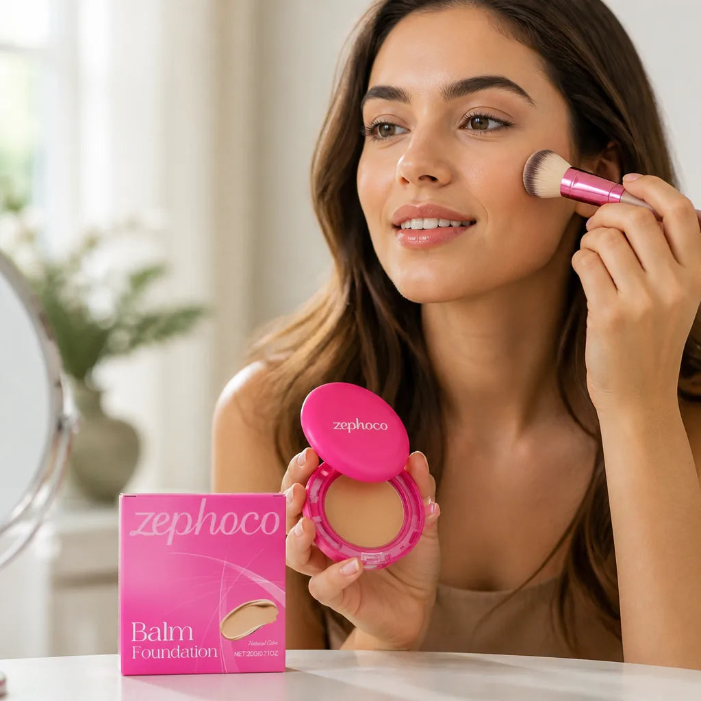 Foundation Balm Peptide-Infused Hydrating Brush Included