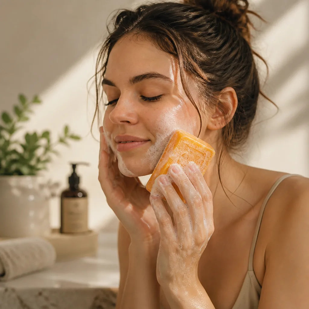 Facial Soap Turmeric Brightening & Nourishing