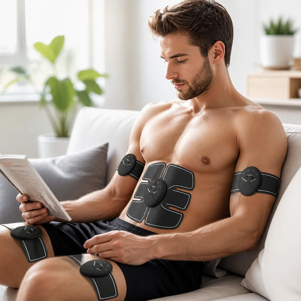 Abdominal Trainer EMS Muscle Stimulator Discreet & Portable