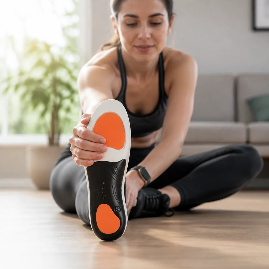 Athletic Insoles Shock-Absorbing Ergonomic Arch Support