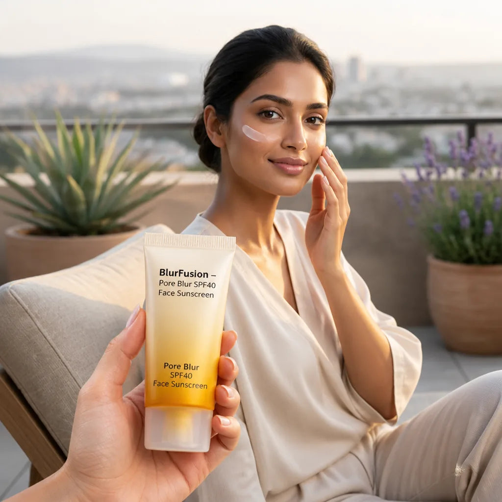 Face Sunscreen Pore-Blurring Matte SPF40