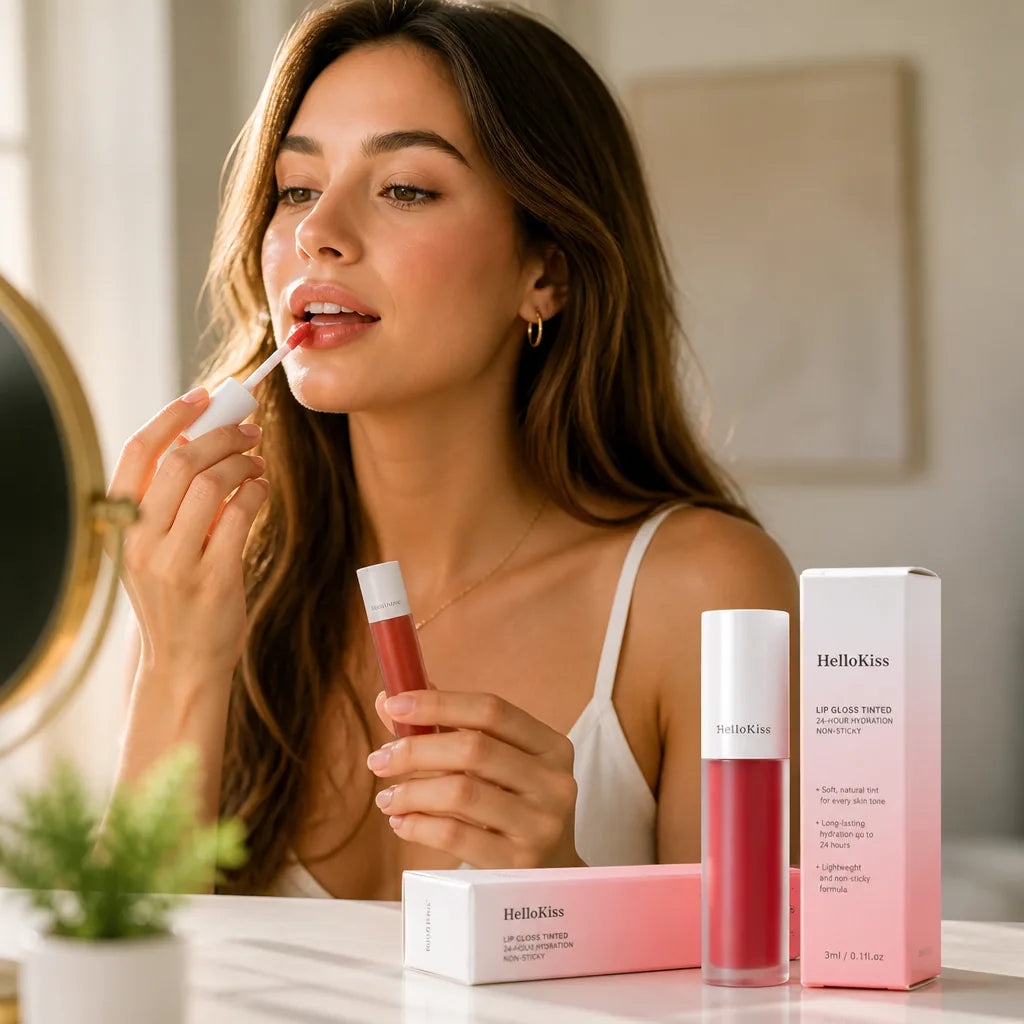 Lip Gloss Tinted 24-Hour Hydration Non-Sticky