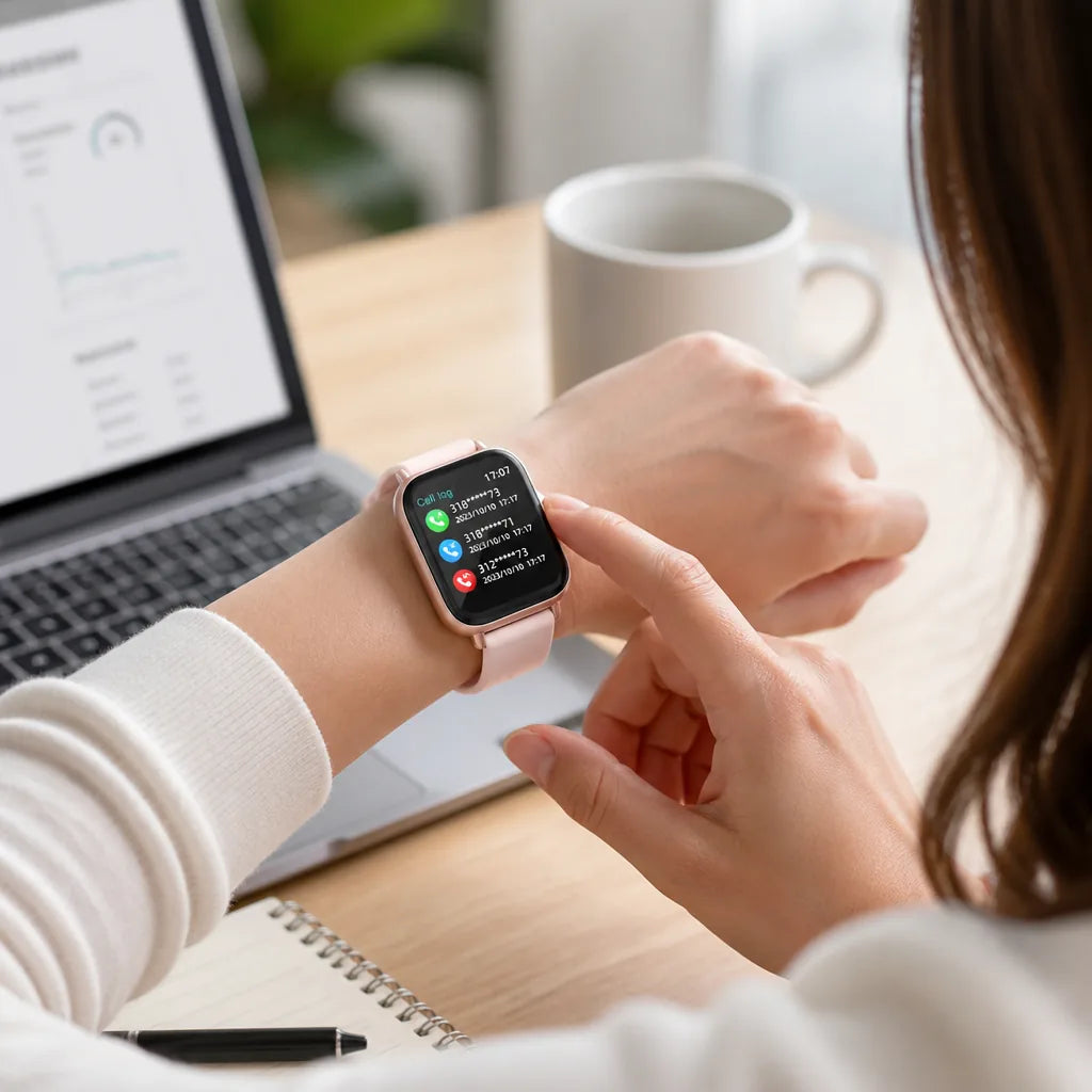 Smartwatch All-Day Fitness Tracking Wireless Calling Android & iOS