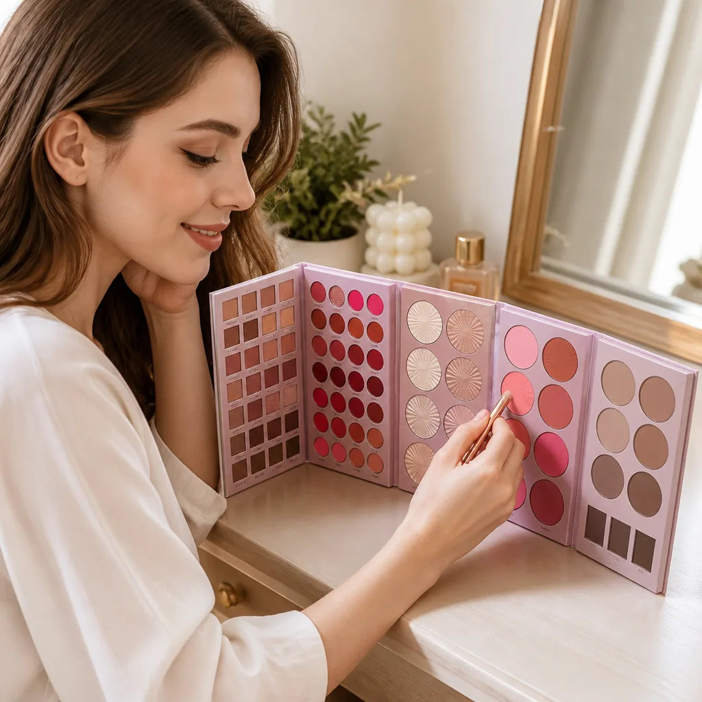 Makeup Palette 67 Shades 5-Tier Fold-Out