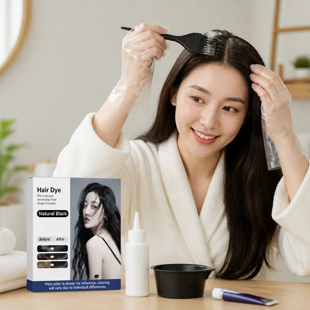 Hair Dye Plant-Based Ammonia-Free Scalp-Friendly