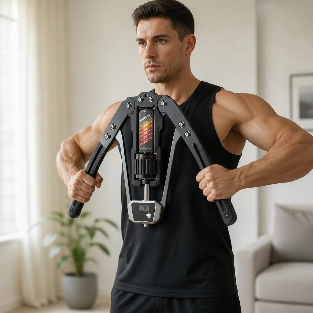 Arm Trainer Adjustable Hydraulic Dial LED Counter