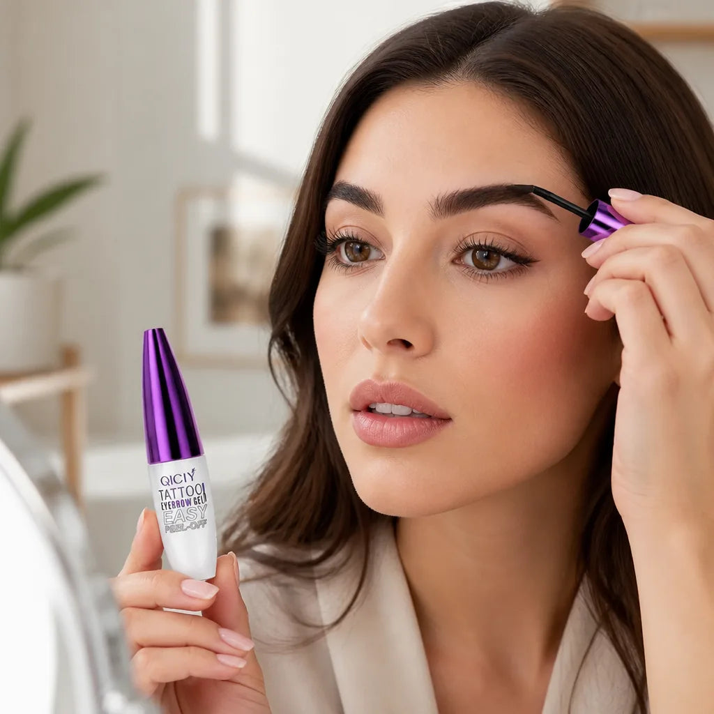 Brow Gel Smudge-Proof Peel-Off Precision Brush