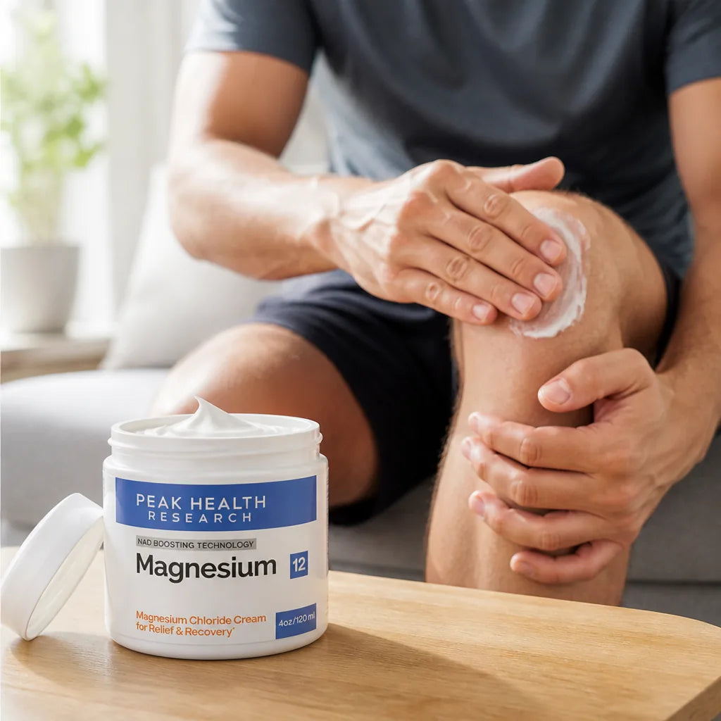 Body Cream Magnesium-Infused Fast-Absorbing Non-Greasy