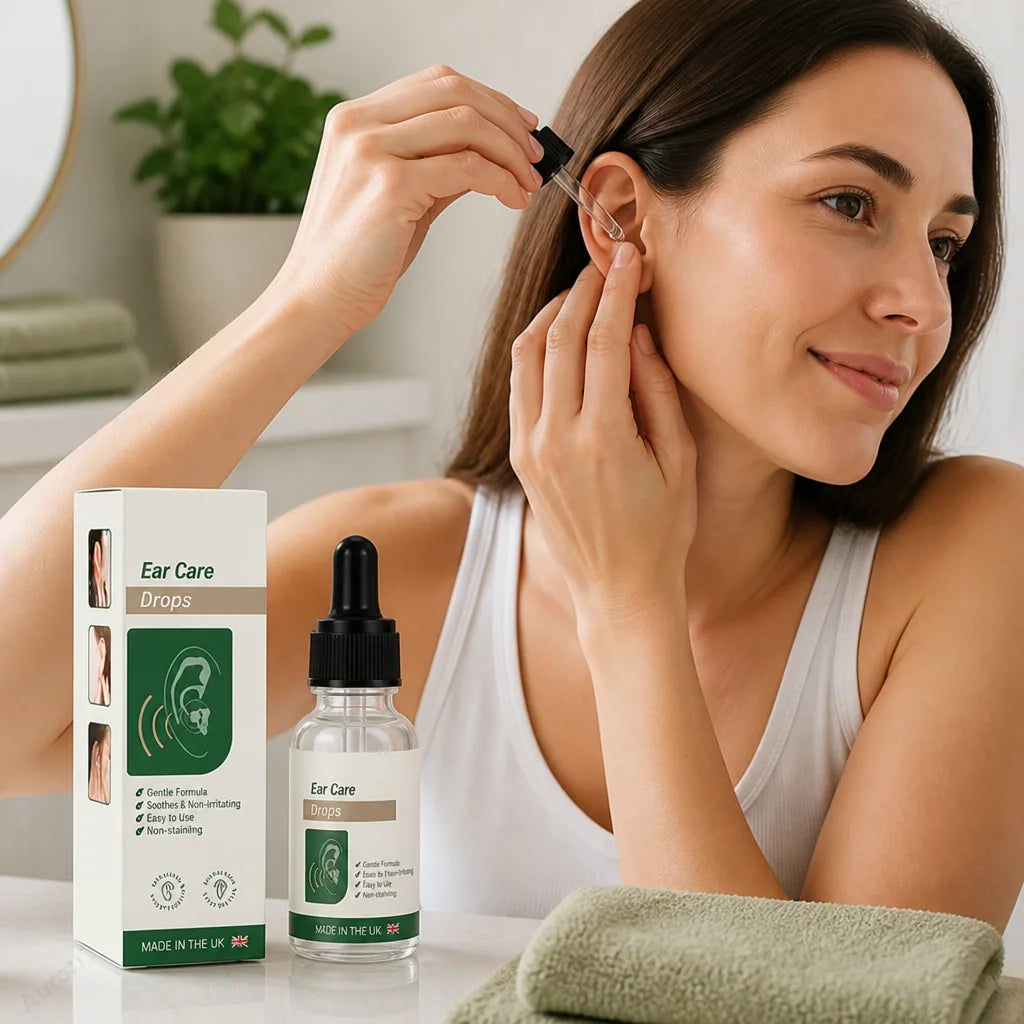 Ear Drops Gentle Herbal Formula & Precision Dropper