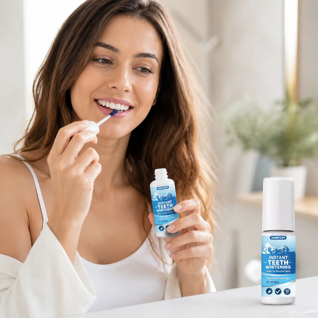Teeth Whitening Polish Peroxide-Free For Sensitive Teeth