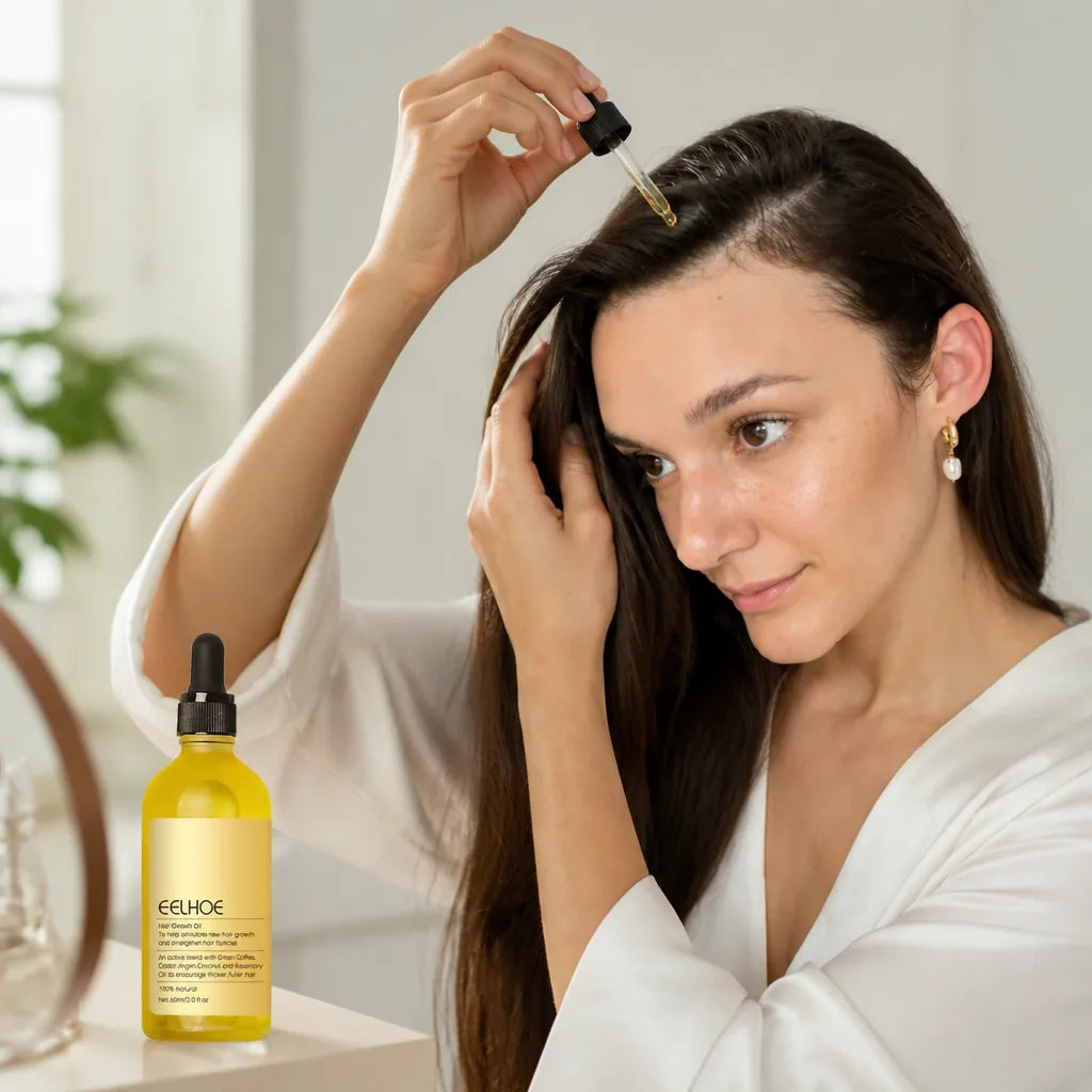 Hair Growth Oil 11 Natural Oils Vegan & Cruelty-Free