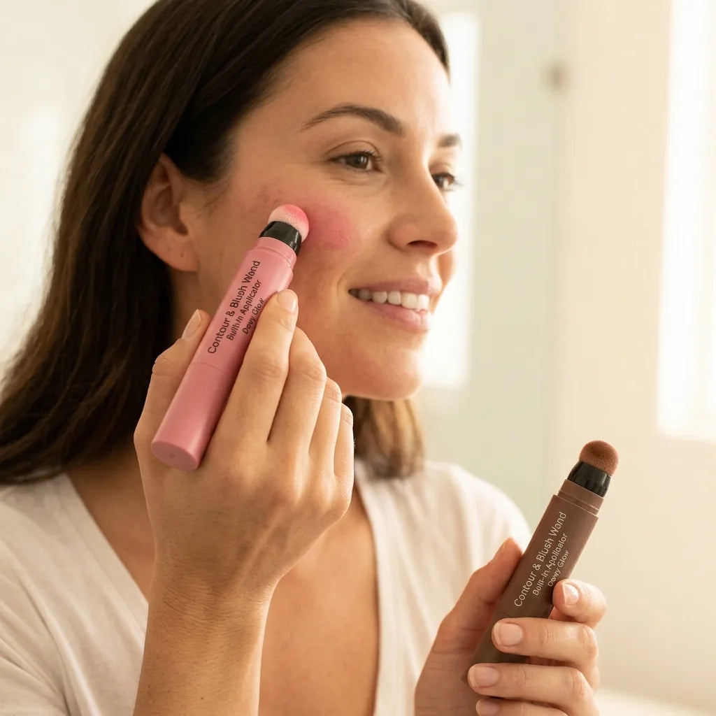 Contour & Blush Wand Built-In Applicator Dewy Glow