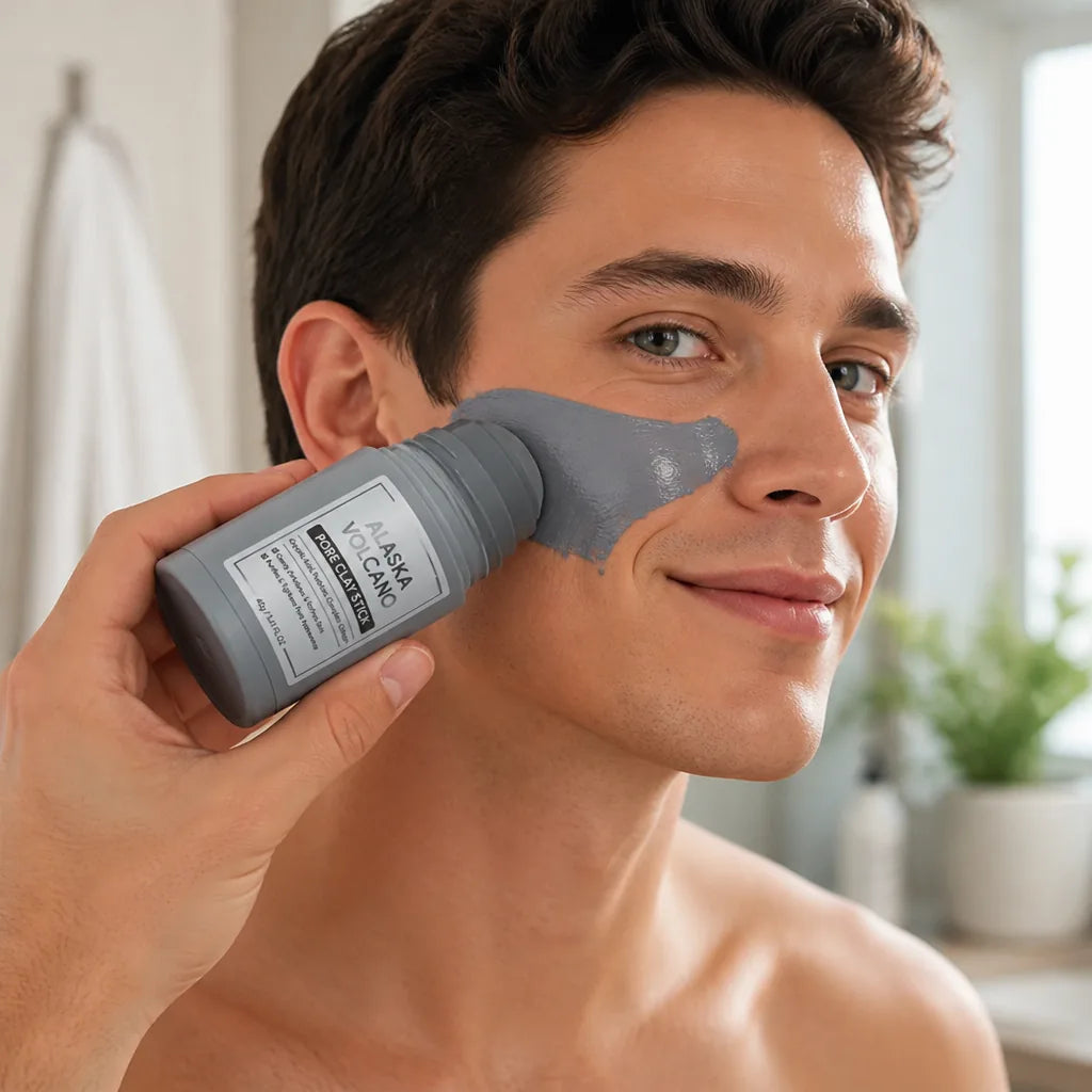 Mud Mask Stick Volcanic Clay & Charcoal