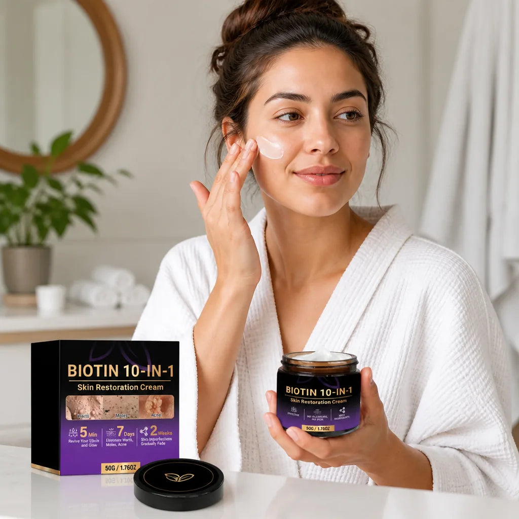Skin Restoration Cream 10-in-1 Biotin & Hyaluronic Acid