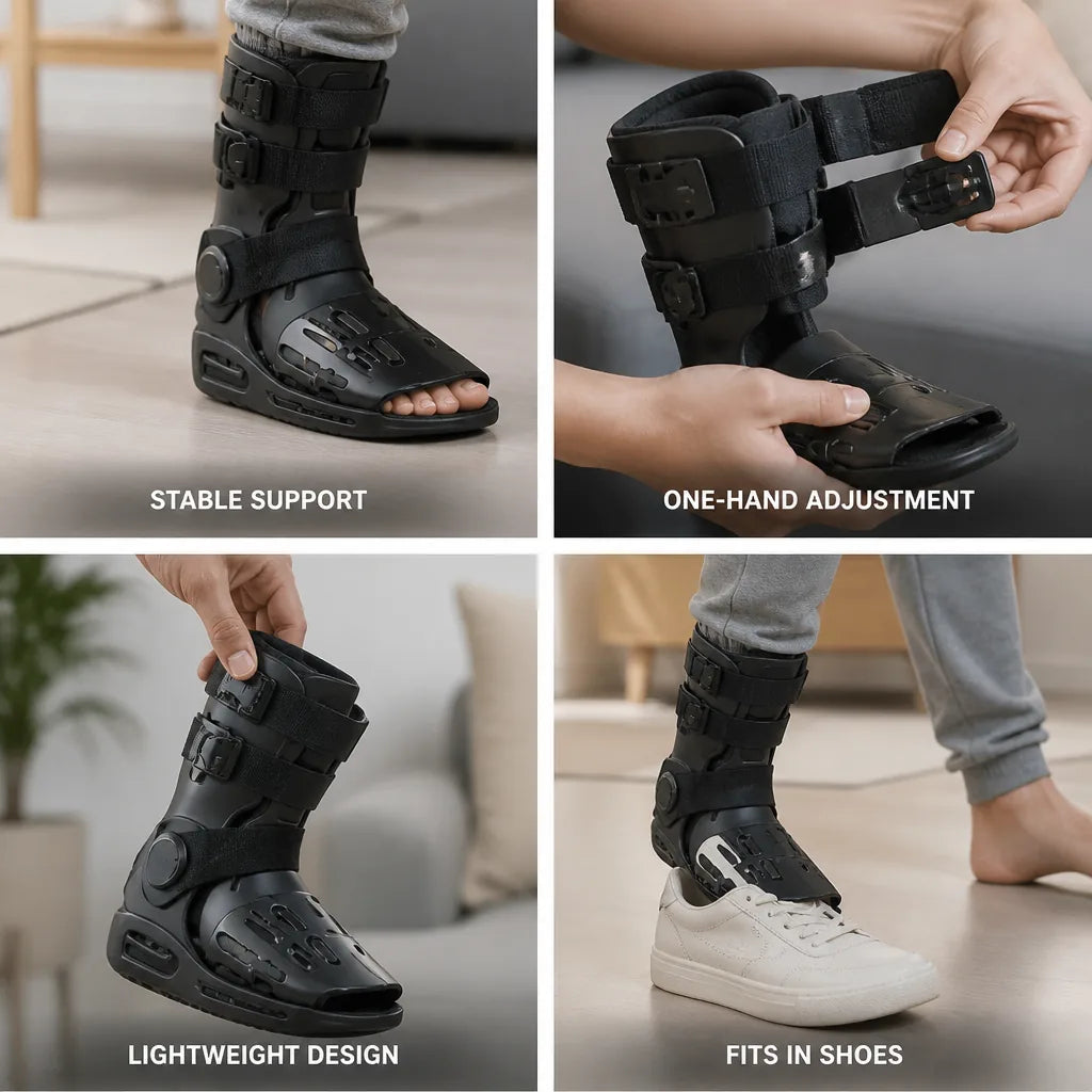Walking Orthotic Lightweight Pneumatic Airbag Fits In Shoes