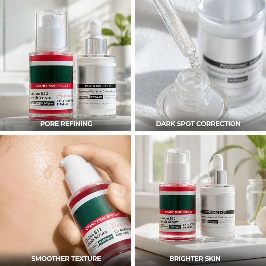 Pore Refining Kit Microneedle & 5% Niacinamide