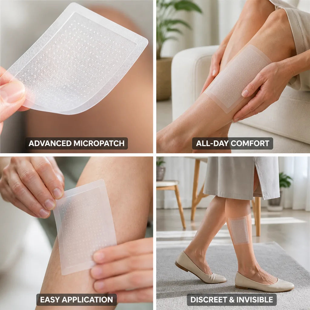 Leg Support Patch Targeted Micropatch Pack Of 7
