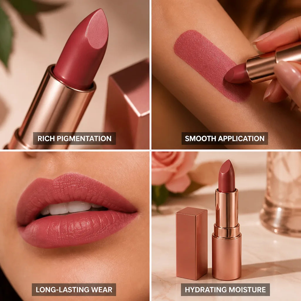 Lipstick Long-Wear Hydrating Rich Pigmentation