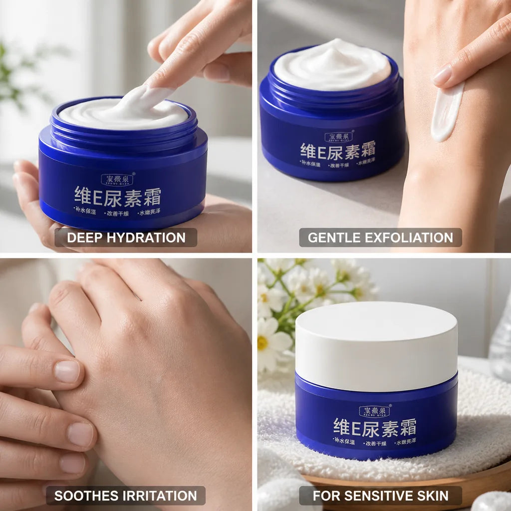 Urea Cream Gentle Exfoliating & Hydrating For Sensitive Skin