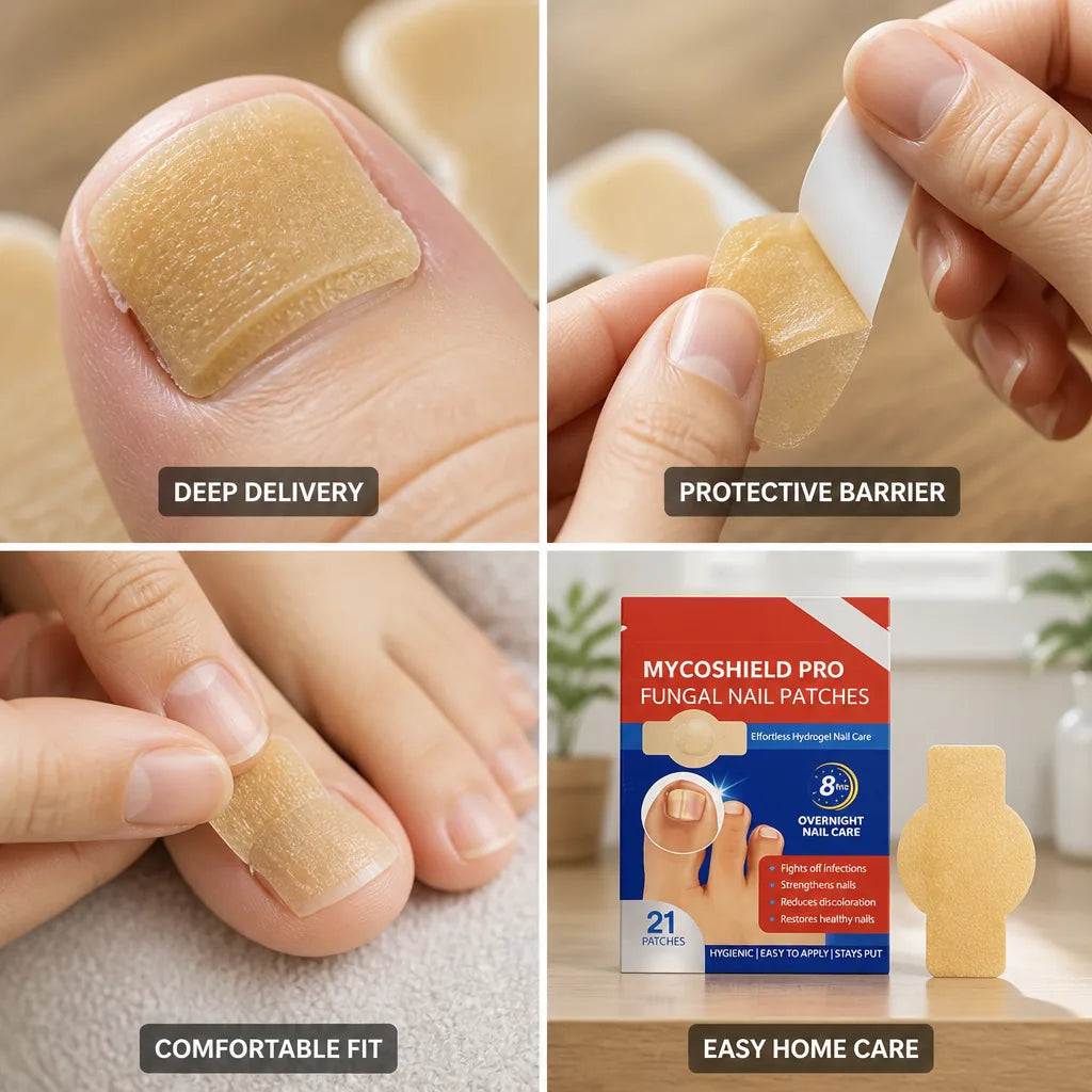 Nail Treatment Patches Hydrogel Deep Delivery