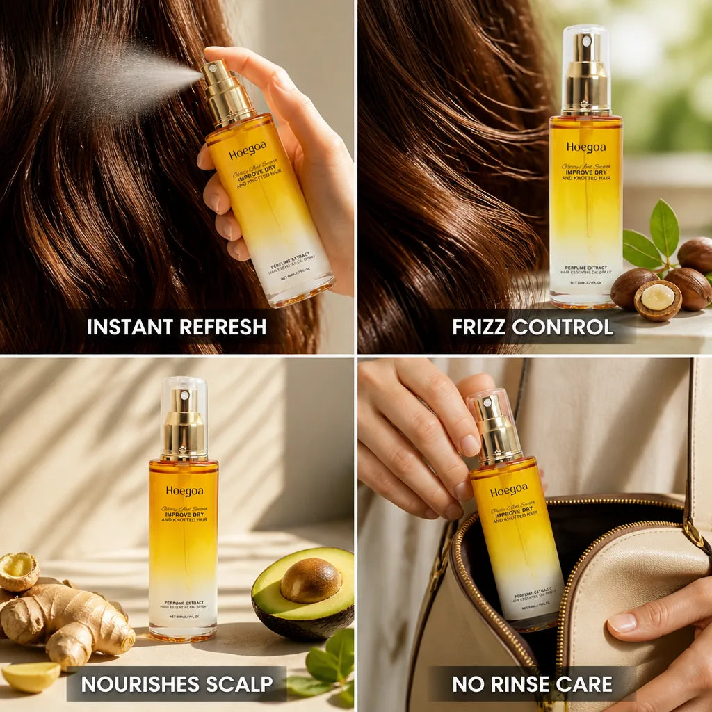 Leave-In Spray Strengthening Anti-Frizz No-Rinse