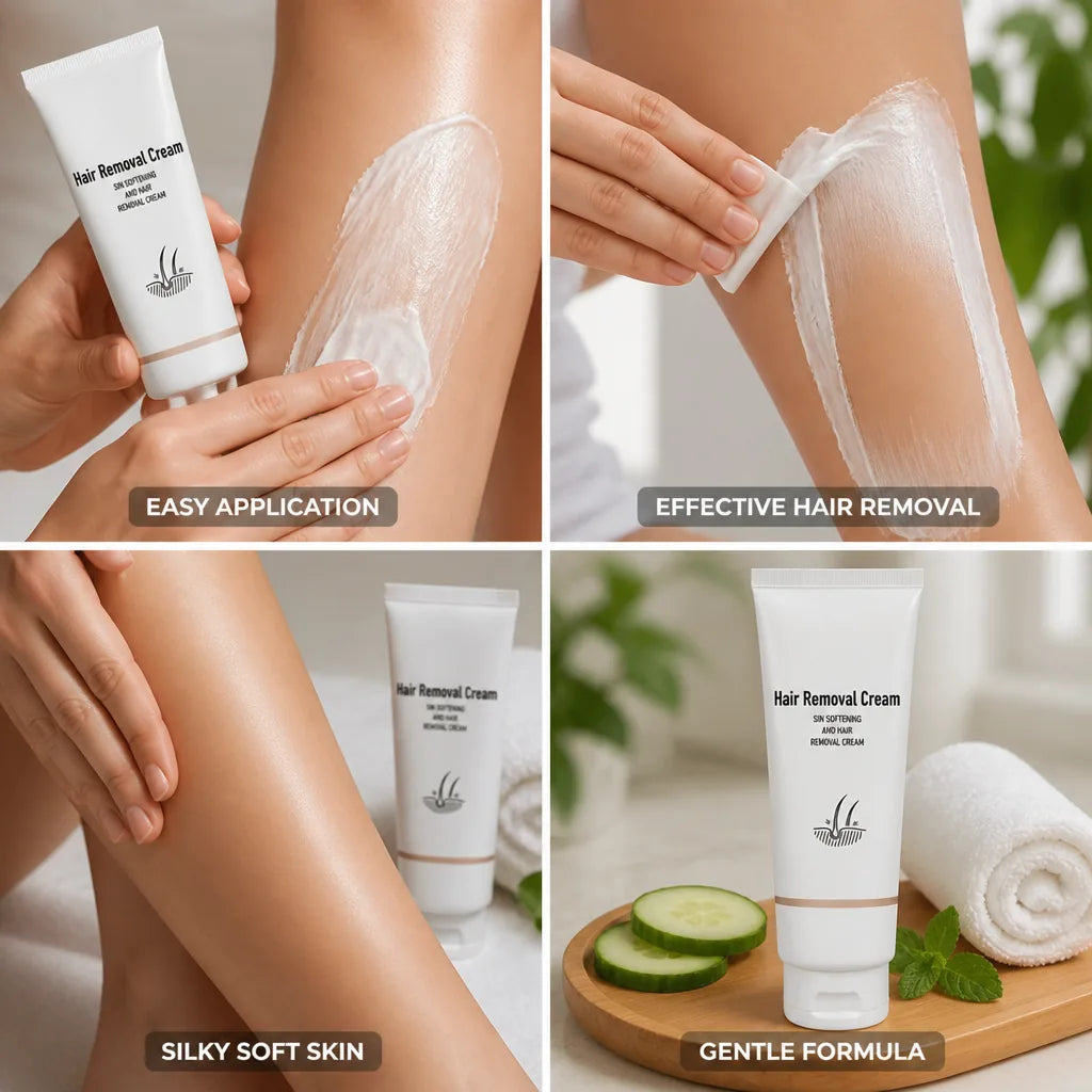 Hair Removal Cream Fast-Acting & Skin-Softening