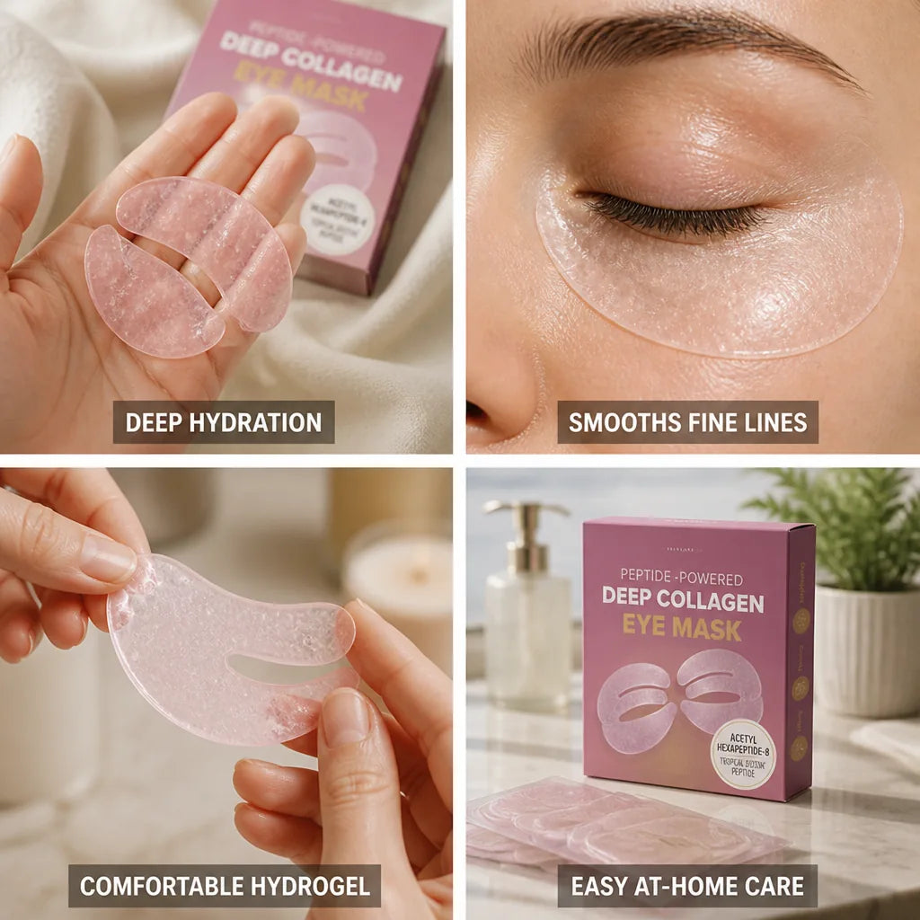 Under-Eye Patches Collagen-Infused Hydrogel Hydrating & Smoothing